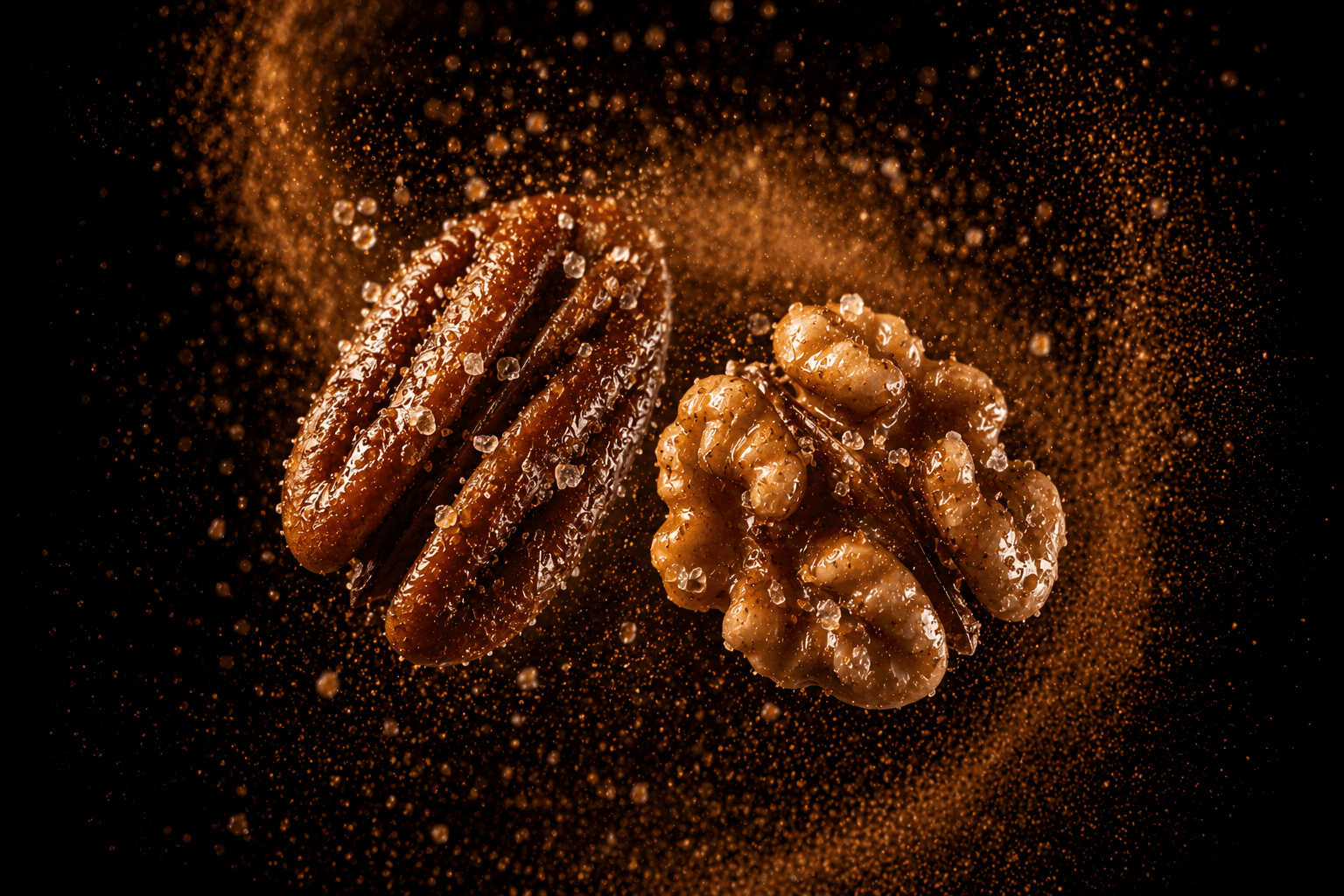 Nutistry hero 3 — premium flavoured nuts, roasted in London